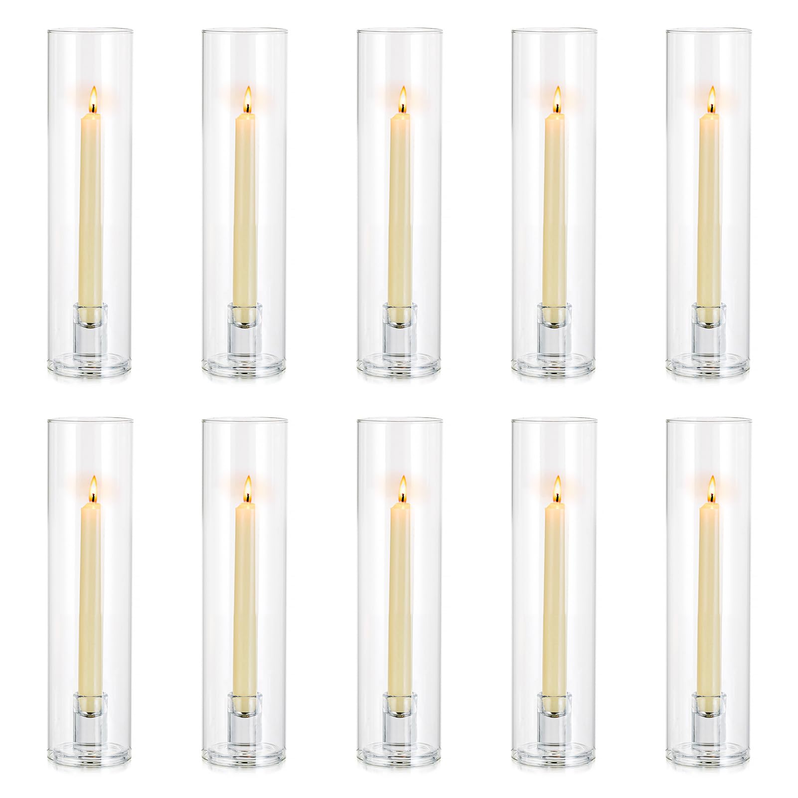 Hurricane Candle Holder - Set of 10